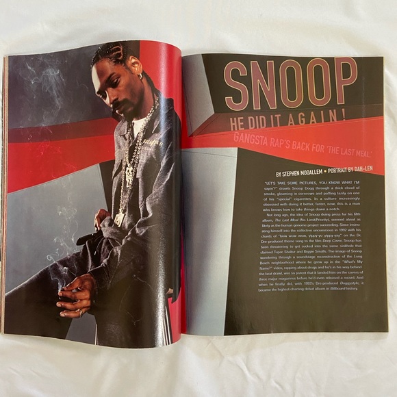 Snoop Dogg Paper Magazine - Picture 3 of 5
